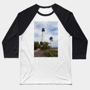 Cape Florida Lighthouse II Baseball T-Shirt